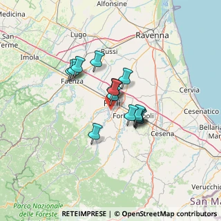 Mappa Via Bartolo Talentoni, 47121 Forlì FC, Italia (9.06467)
