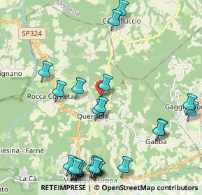 Mappa Via Macchiarelle, 40042 Lizzano in Belvedere BO, Italia (2.72083)