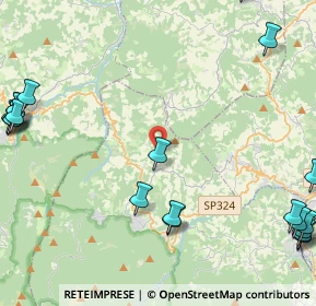 Mappa Via Macchiarelle, 40042 Lizzano in Belvedere BO, Italia (6.9155)