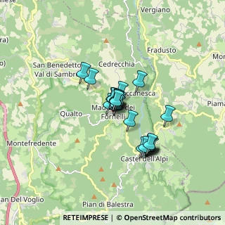 Mappa Via Firenze, 40048 San Benedetto Val di Sambro BO, Italia (1.03478)