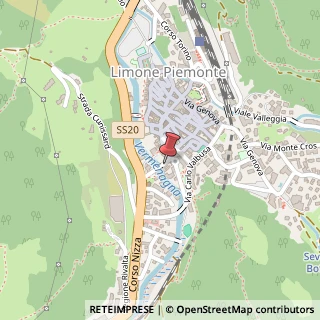 Mappa Via Roma, 83, 12015 Limone Piemonte, Cuneo (Piemonte)