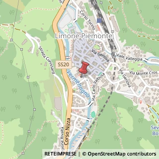Mappa Via Roma, 86, 12015 Limone Piemonte, Cuneo (Piemonte)