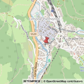 Mappa Piazza S. Sebastiano, 10, 12015 Limone Piemonte CN, Italia, 12015 Limone Piemonte, Cuneo (Piemonte)