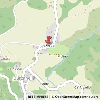 Mappa Via Quercé Burzanella, 39, 40032 Bologna, Bologna (Emilia Romagna)