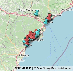 Mappa Strada di Vacchèe, 17024 Finale Ligure SV, Italia (10.557)