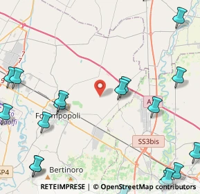 Mappa Via Ceredi, 47032 Santa Maria Nuova FC, Italia (6.761)