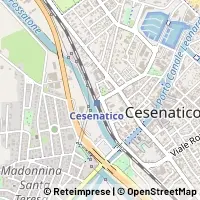 नक्शा Cesenatico