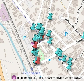 Mappa Via Francesco Crispi, 47042 Cesenatico FC, Italia (0.1)