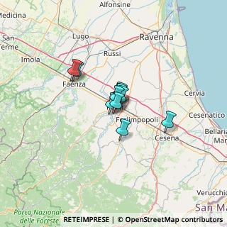 Mappa Via Colomba Antonietti Porzi, 47121 Forlì FC, Italia (6.49182)
