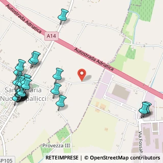 Mappa Via Sant'Andrea, 47032 Santa Maria Nuova FC, Italia (0.81615)