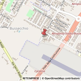 Mappa Via Cerchia, 205, 47121 Forlì, Forlì-Cesena (Emilia Romagna)
