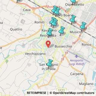 Mappa Viale Risorgimento, 47121 Forlì FC, Italia (2.72091)
