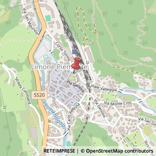 Mappa Via Roma, 5/A, 12015 Limone Piemonte, Cuneo (Piemonte)