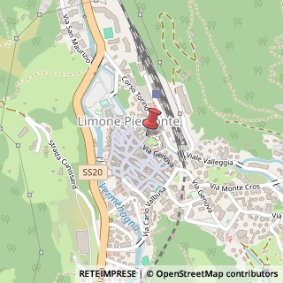 Mappa Via Roma, 5, 12015 Limone Piemonte, Cuneo (Piemonte)