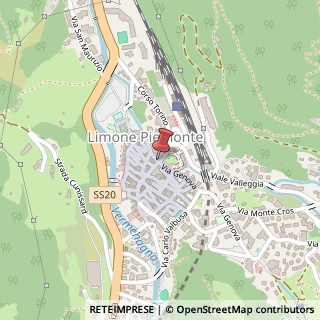 Mappa Via Roma, 6, 12015 Limone Piemonte, Cuneo (Piemonte)