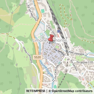 Mappa Via Genova, 11, 12015 Limone Piemonte, Cuneo (Piemonte)