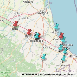 Mappa Via Vicinale Torricchia, 47034 Forlimpopoli FC, Italia (16.52)