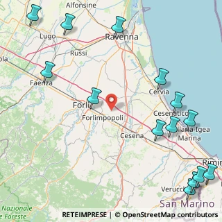 Mappa Via Vicinale Torricchia, 47034 Forlimpopoli FC, Italia (25.93786)