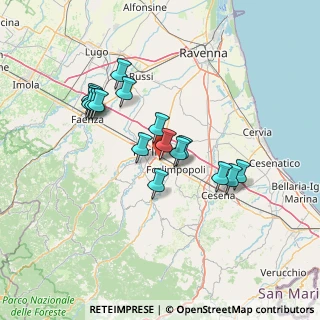 Mappa V.le Roma, 47034 Forlimpopoli FC, Italia (12.32063)