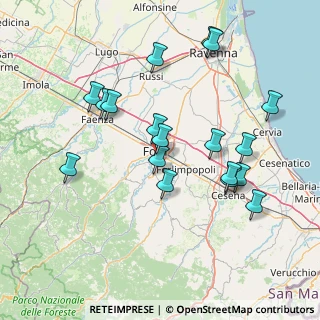 Mappa Via Antonio de Nobili, 47121 Forlì FC, Italia (15.70111)