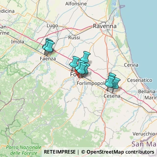 Mappa Via Antonio de Nobili, 47121 Forlì FC, Italia (10.13636)