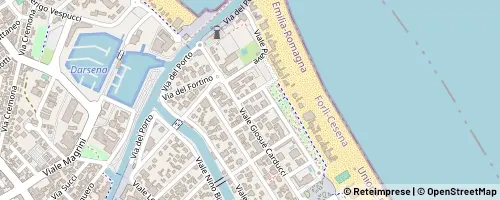 Mappa Cesenatico