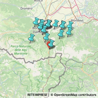 Mappa Regione Meani, 12015 Limone Piemonte CN, Italia (12.6305)