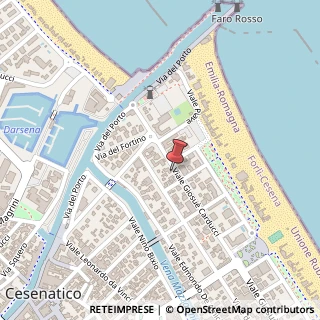 Mappa Viale G. Carducci, 36, 47042 Cesenatico, Forlì-Cesena (Emilia Romagna)