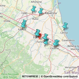 Mappa Via Francesco Baracca, 47121 Forlì FC, Italia (12.45692)