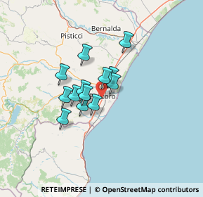 Mappa Via Sempione, 75025 Policoro MT, Italia (9.67769)