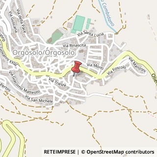 Mappa Via G. M Angioy, 10, 08027 Orgosolo NU, Italia, 08027 Orgosolo, Nuoro (Sardegna)