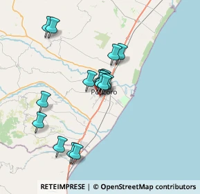 Mappa Via Rione Pascoli, 75025 Policoro MT, Italia (6.22941)