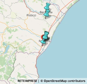 Mappa Via Rione Pascoli, 75025 Policoro MT, Italia (32.91438)