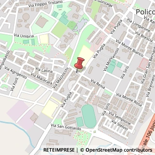 Mappa Via Salvador Allende, 29, 75025 Policoro, Matera (Basilicata)