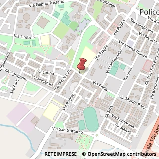 Mappa Via Salvador Allende, 7/A, 75025 Policoro, Matera (Basilicata)