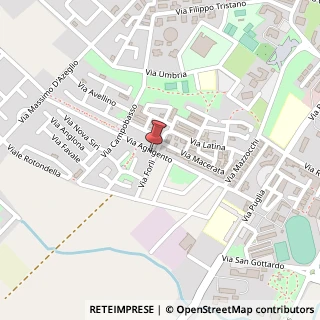 Mappa Via Agrigento, 999, 75025 Policoro, Matera (Basilicata)