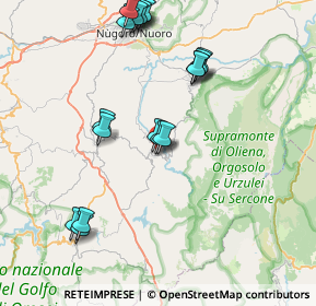 Mappa Via Santa Lucia, 08027 Orgosolo NU, Italia (9.632)