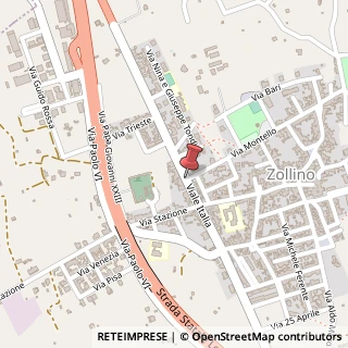 Mappa Viale Italia, 73010 Zollino LE, Italia, 73020 Martignano, Lecce (Puglia)