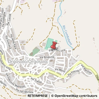 Mappa Via Pier Della Francesca, 28, 08027 Orgosolo, Nuoro (Sardegna)