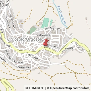 Mappa Via G. Maria Angioy, 1, 08027 Orgosolo, Nuoro (Sardegna)