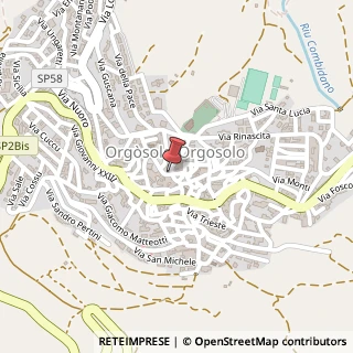 Mappa Via 2 Giugno,  13, 08027 Orgosolo, Nuoro (Sardegna)