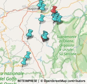 Mappa Via Calamida, 08027 Orgosolo NU, Italia (7.6155)