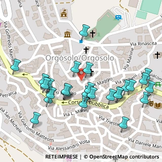 Mappa Via Calamida, 08027 Orgosolo NU, Italia (0.13333)