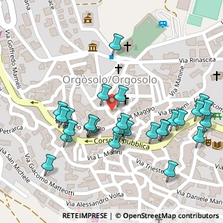 Mappa Corso Repubblica, 08027 Orgosolo NU, Italia (0.13333)