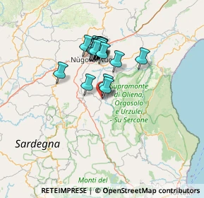 Mappa Via Calamida, 08027 Orgosolo NU, Italia (11.5615)