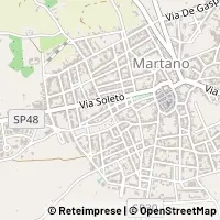 Hartă Martano