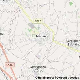 Mappa Martano