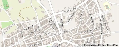 Mappa Martano