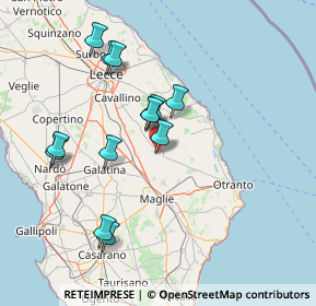 Mappa Via Nizza, 73025 Martano LE, Italia (15.00769)