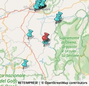 Mappa Via Nuoro, 08027 Orgosolo NU, Italia (10.201)